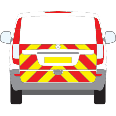 A MERCEDES Vito Tailgate (2003 ) Chevron Kit in a  Flooded Engineering material grade (Half Kit)  from the Chevron Warehouse