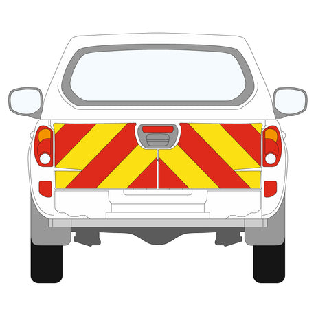 A MITSUBISHI L200  (2006 ) Chevron Kit in a  Planked Prismatic material grade (Full Kit)  from the Chevron Warehouse