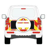 A MITSUBISHI Shogun  (2006 ) Chevron Kit in a  Flooded Prismatic material grade (Full Kit)  from the Chevron Warehouse
