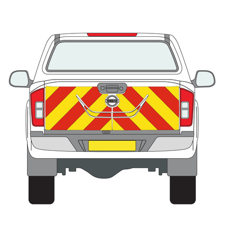 A NISSAN Navara (2016 ) Chevron Kit in a  Flooded Prismatic material grade (Full Kit)  from the Chevron Warehouse