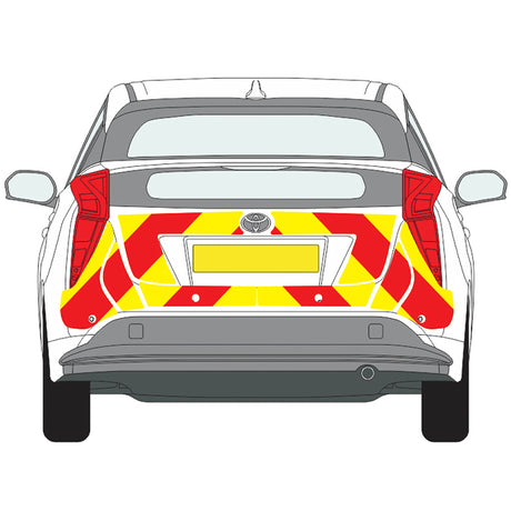 A TOYOTA Prius (2015 ) Chevron Kit in a  Flooded Prismatic material grade (Full Kit)  from the Chevron Warehouse