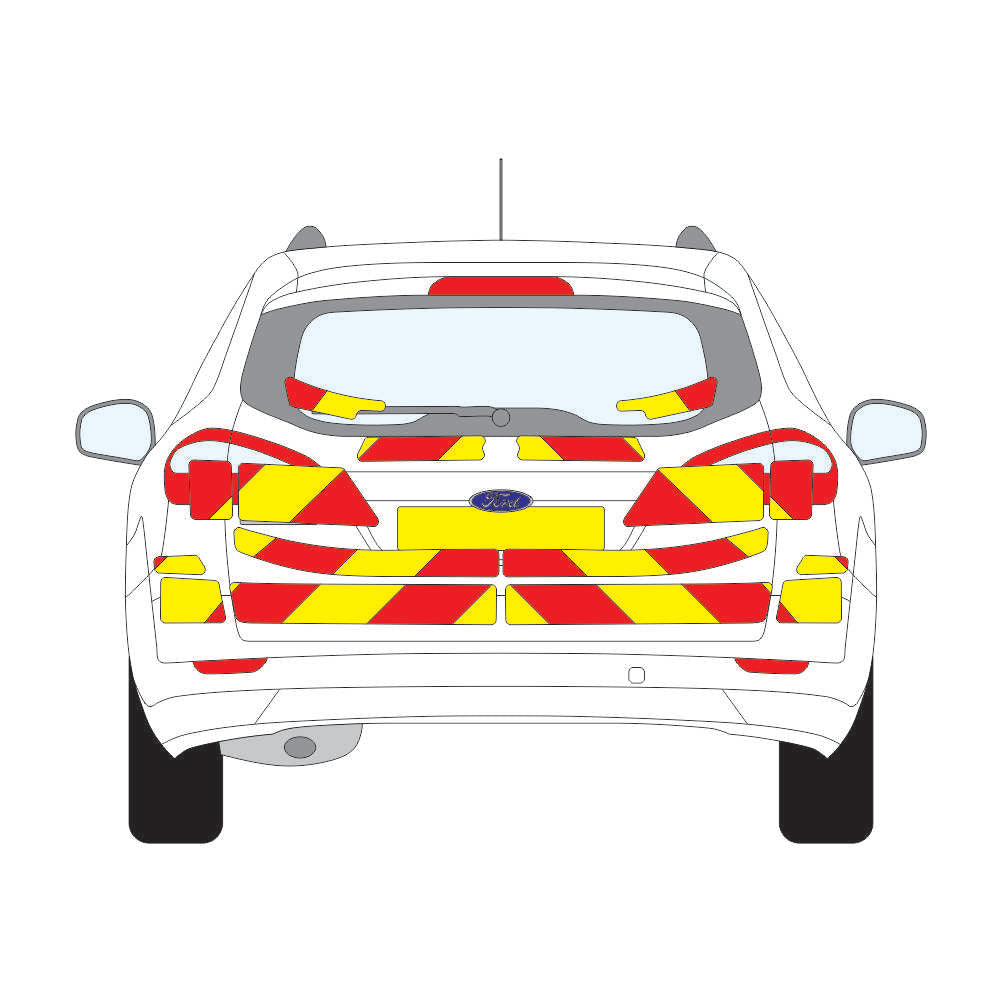 A FORD Mondeo Estate (2007 ) Chevron Kit in a  Planked Prismatic material grade (Full Kit)  from the Chevron Warehouse