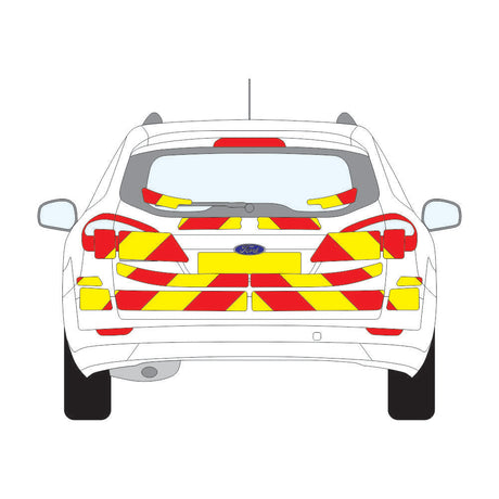 A FORD Mondeo Estate (2007 ) Chevron Kit in a  Planked Prismatic material grade (Full Kit)  from the Chevron Warehouse