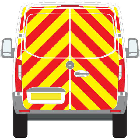 A MERCEDES Sprinter Front Wheel Drive (2018 ) Chevron Kit in a  Flooded Prismatic material grade (Full Kit)  from the Chevron Warehouse