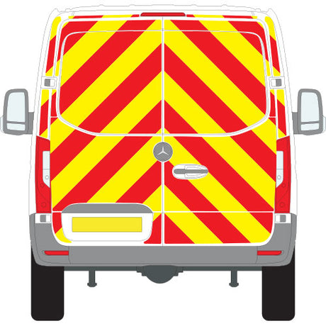 A MERCEDES Sprinter Rear Wheel Drive (2018 ) Chevron Kit in a  Flooded Prismatic material grade (Full Kit)  from the Chevron Warehouse