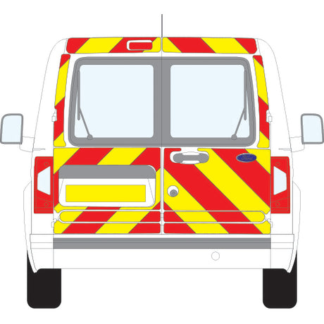 A FORD Transit Connect (2002 ) Chevron Kit in a  Planked Prismatic material grade (No Windows)  from the Chevron Warehouse