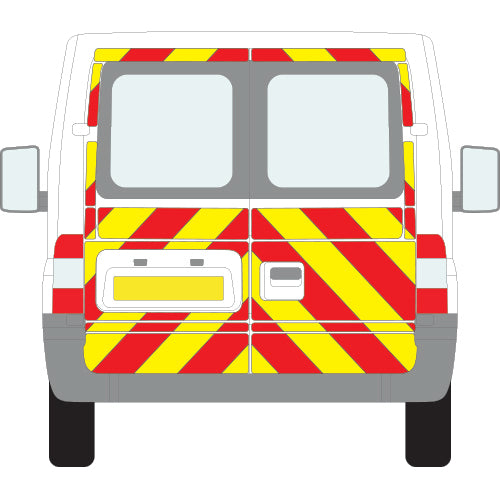 A FORD Transit (2000 ) Chevron Kit in a  Flooded Prismatic material grade (No Windows)  from the Chevron Warehouse