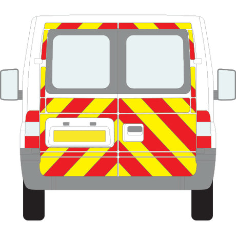 A FORD Transit (2000 ) Chevron Kit in a  Flooded Prismatic material grade (No Windows)  from the Chevron Warehouse