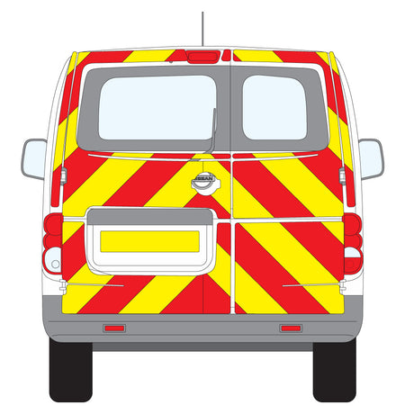 A NISSAN NV200 (2009 ) Chevron Kit in a  Flooded Prismatic material grade (No Windows)  from the Chevron Warehouse