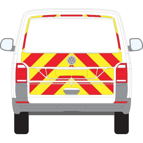 Volkswagen Transporter T7 Tailgate Chevron Kit (2025)