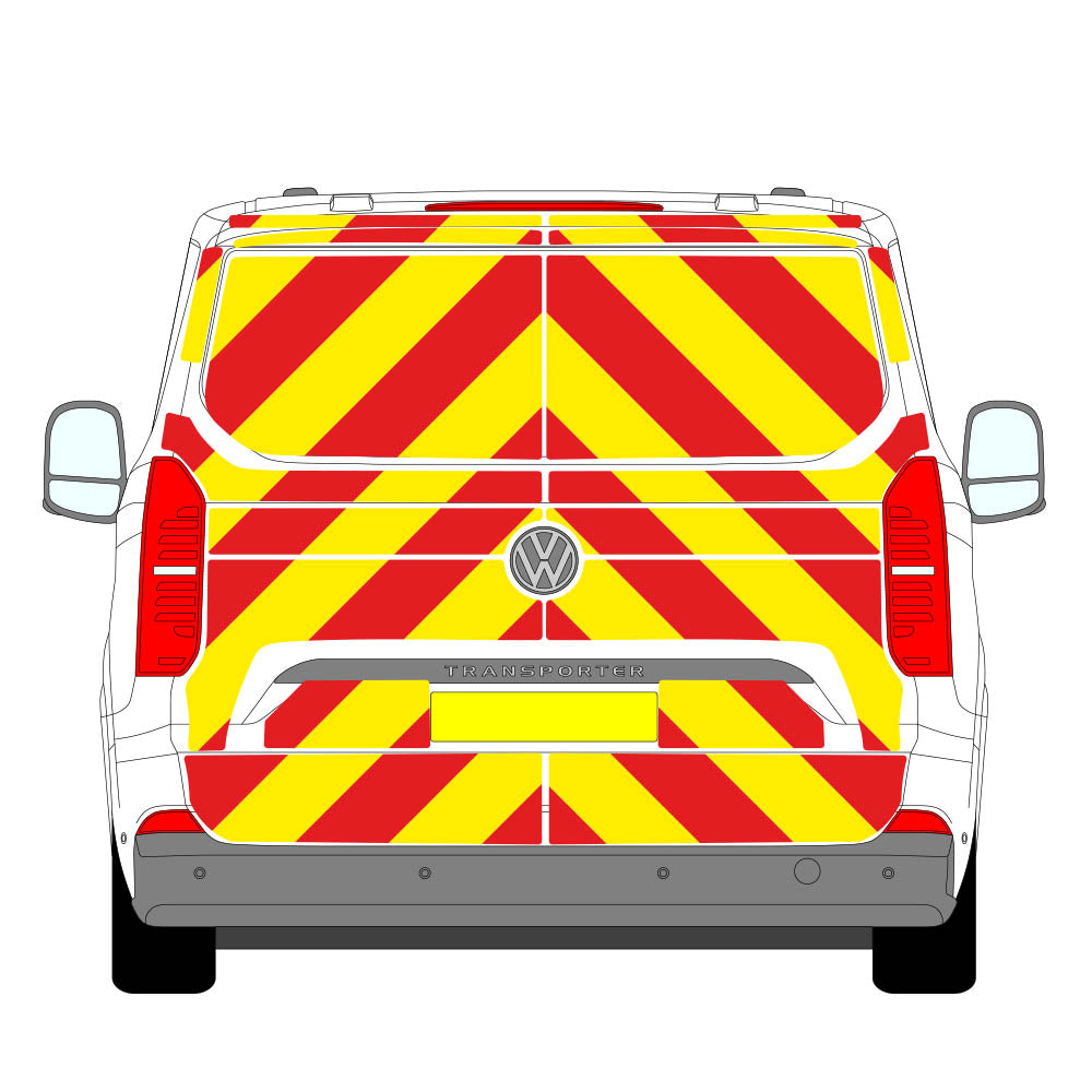 Volkswagen Transporter T7 Tailgate Chevron Kit (2025 - On)