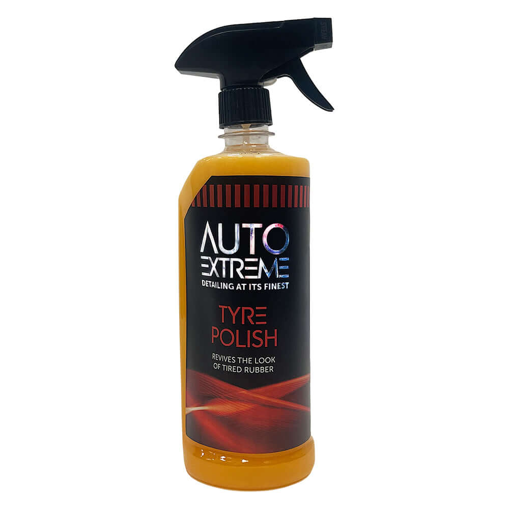 Valeting Bundle Promotion featuring Auto Extreme Tyre Polish for reviving tired rubber.