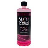 Valeting Bundle Promotion showcasing Auto Extreme Wash & Wax bottle for high gloss finish.