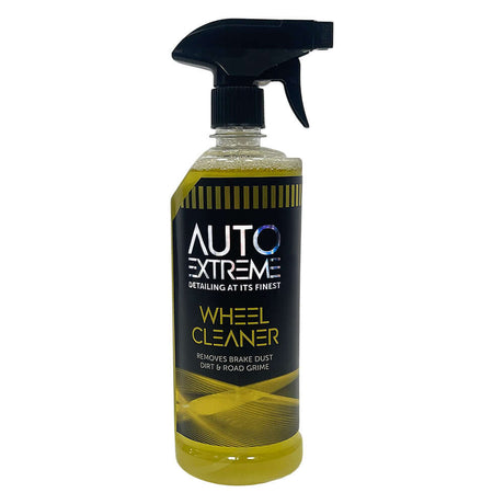 Valeting Bundle Promotion - AUTO EXTREME Wheel Cleaner bottle for removing brake dust, dirt, and road grime.