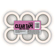 Clear Tape – 48mm x 40m (6 Rolls) pack of transparent adhesive tape for packaging and general use.