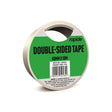 DOUBLE SIDED TAPE 48MM x 10M roll for strong, hidden adhesion in crafts, mounting, and fixing.