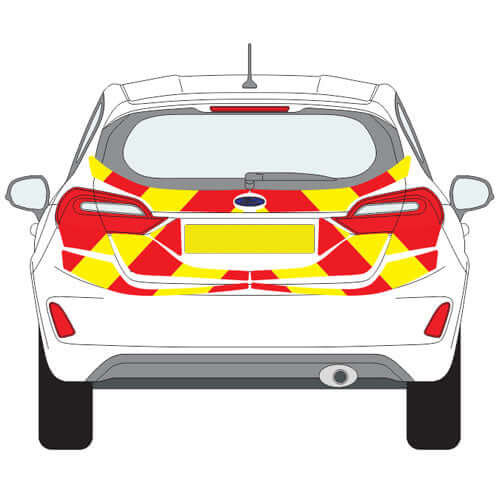 A FORD Fiesta Hatch (2018 ) Chevron Kit in a  Planked Engineering material grade (Full Kit)  from the Chevron Warehouse