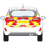 A FORD Fiesta Hatch (2018 ) Chevron Kit in a  Planked Engineering material grade (Full Kit)  from the Chevron Warehouse