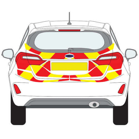 A FORD Fiesta Hatch (2018 ) Chevron Kit in a  Planked Engineering material grade (Full Kit)  from the Chevron Warehouse