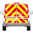 Ford Transit Connect Chapter 8 Chevron Kit design for vehicle safety compliance and visibility, model years 2014 to 2021.