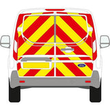 Ford Transit Connect Chapter 8 Chevron Kit design for vehicle safety compliance and visibility, model years 2014 to 2021.