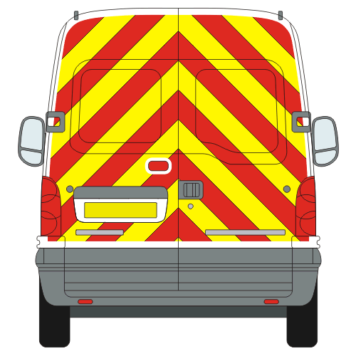 Renault Master High Roof Chevron Kit (1998)