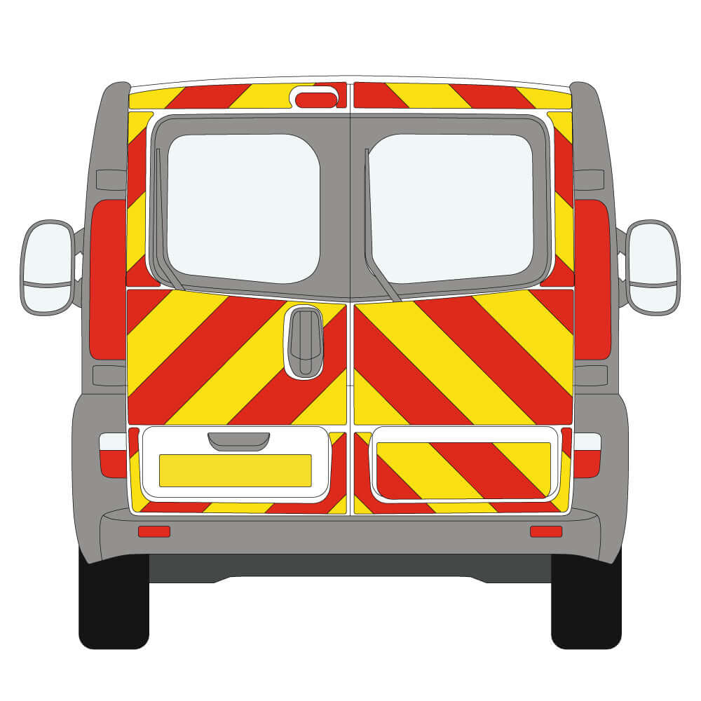 Renault Traffic Low Roof Chevron Kit (2001 - 2014)