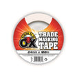 SAAO TRADE SIZE MASKING TAPE 24MM X 100M roll for painting and decorating with clean removal and strong adhesion.