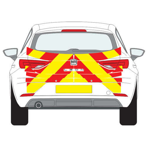 A SEAT Leon Hatch (2017 ) Chevron Kit in a  Planked Engineering material grade (Full Kit)  from the Chevron Warehouse