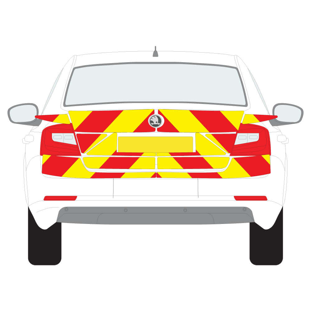 A SKODA Octavia Estate (2019 ) Chevron Kit in a  Planked Diamond material grade (Full Kit)  from the Chevron Warehouse