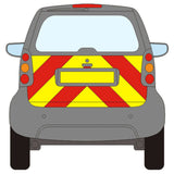 A SMART CAR  (2000 ) Chevron Kit in a  Planked Engineering material grade (Full Kit)  from the Chevron Warehouse