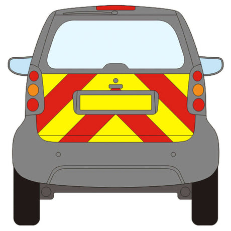 A SMART CAR  (2000 ) Chevron Kit in a  Planked Engineering material grade (Full Kit)  from the Chevron Warehouse