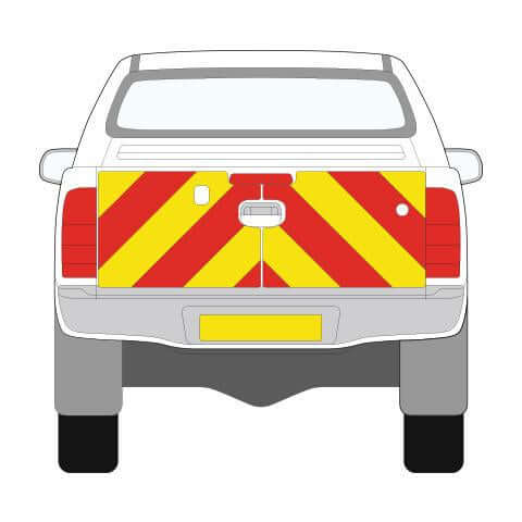 A TOYOTA Hilux (2005 ) Chevron Kit in a  Planked Prismatic material grade (Full Kit)  from the Chevron Warehouse