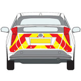 A TOYOTA Prius (2015 ) Chevron Kit in a  Planked Prismatic material grade (Full Kit)  from the Chevron Warehouse