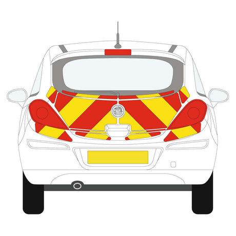 A VAUXHALL Corsa (2007 ) Chevron Kit in a  Flooded Prismatic material grade (Full Kit)  from the Chevron Warehouse