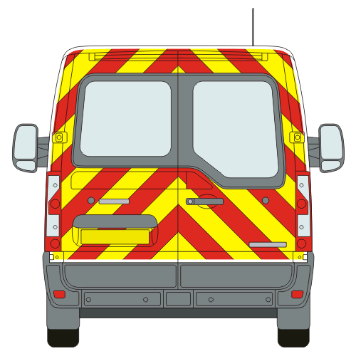 Vauxhall Movano Low Roof Chevron Kit (2010 - 2021)