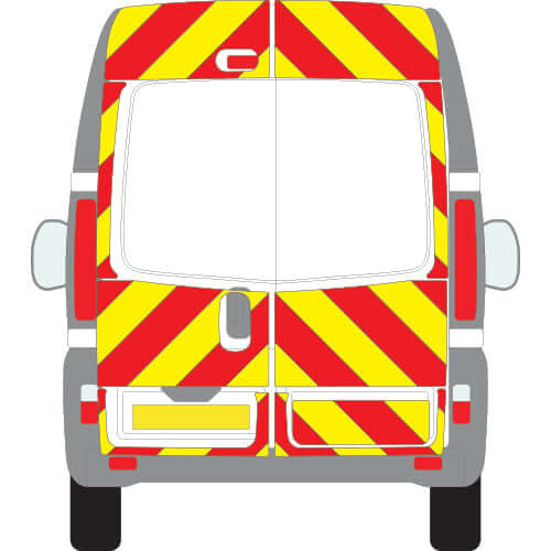 Vauxhall Vivaro High Roof Chevron Kit (2001 - 2013)