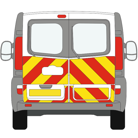 Vauxhall Vivaro Low Roof Chevron Kit (2001 - 2013)