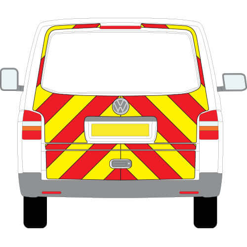 Volkswagen Transporter T5 Tailgate Chevron Kit (2003 - 2020)