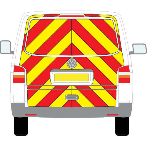 Volkswagen Transporter T5 Tailgate Chevron Kit (2003 - 2020)